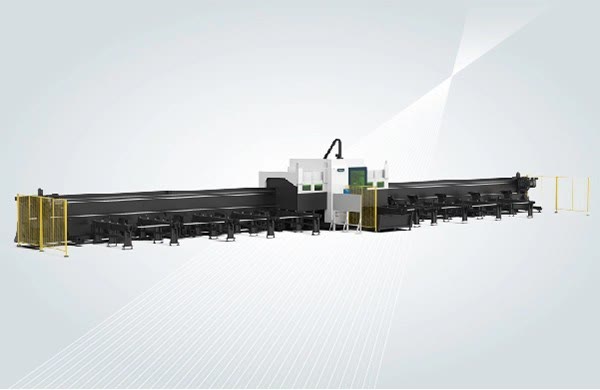 Four-Chuck Tube Laser Cutting Machine
