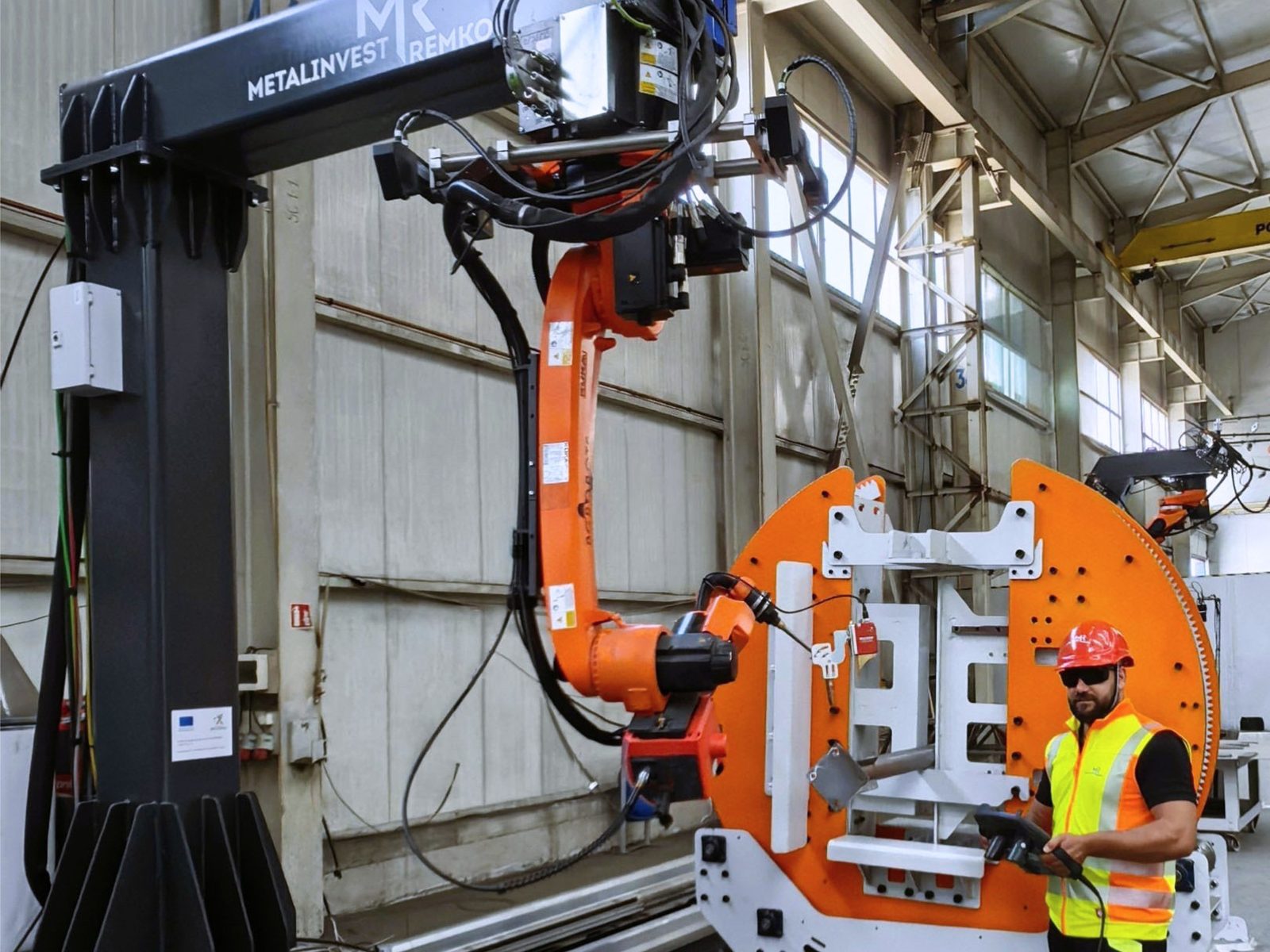 Intelligent Robotic Line for Automated Welding