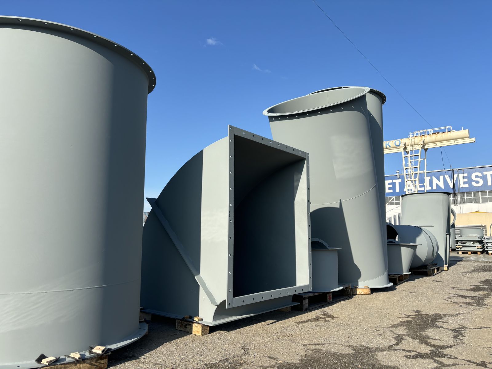 Silos, Hoppers, Cyclones