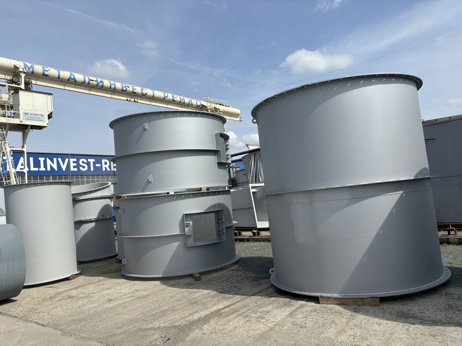 Silos, Hoppers, Cyclones